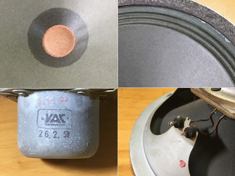 西独Siemens レア純正20㎝口径フルレンジRuf. lsp 22aシステム ペア 高