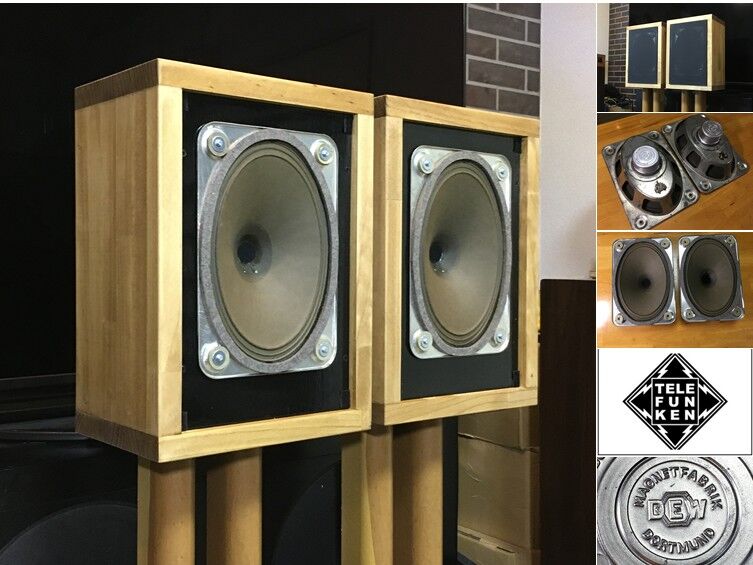 Telefunken 純正18×26㎝究極ユニットシステム伝説のサウンド ペア! Telefunken 純正18×26㎝ 究極ユニットシステム伝説のサウンド ペア