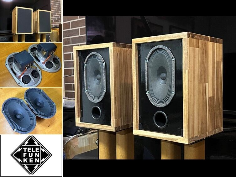 Telefunken ビンテージ録音モニターMagnetophonスピーカーペア