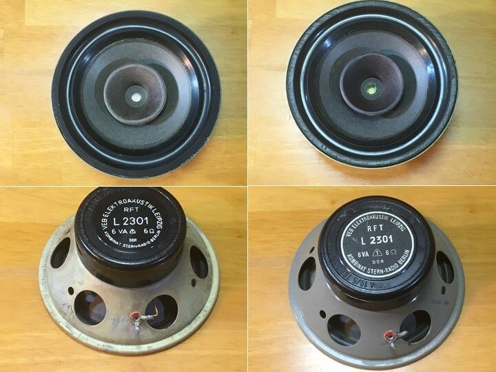 東独RFT 13㎝口径フルレンジ L2301 ブックシェルフ/スタジオ 東独RFT 13㎝口径フルレンジ L2301 ブックシェルフ/スタジオ