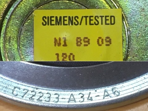 Siemens/Klangfilm C72233-A34-A6 10cm口径 アドオンツィータ システム