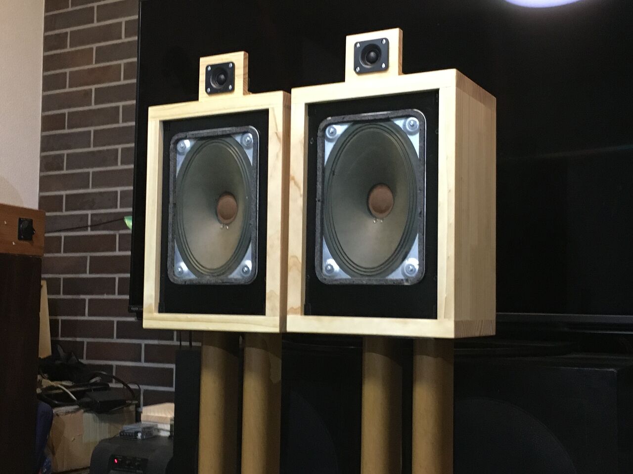 西独Telefunken 18×26㎝ 究極フルレンジ+スーパーTW システム_