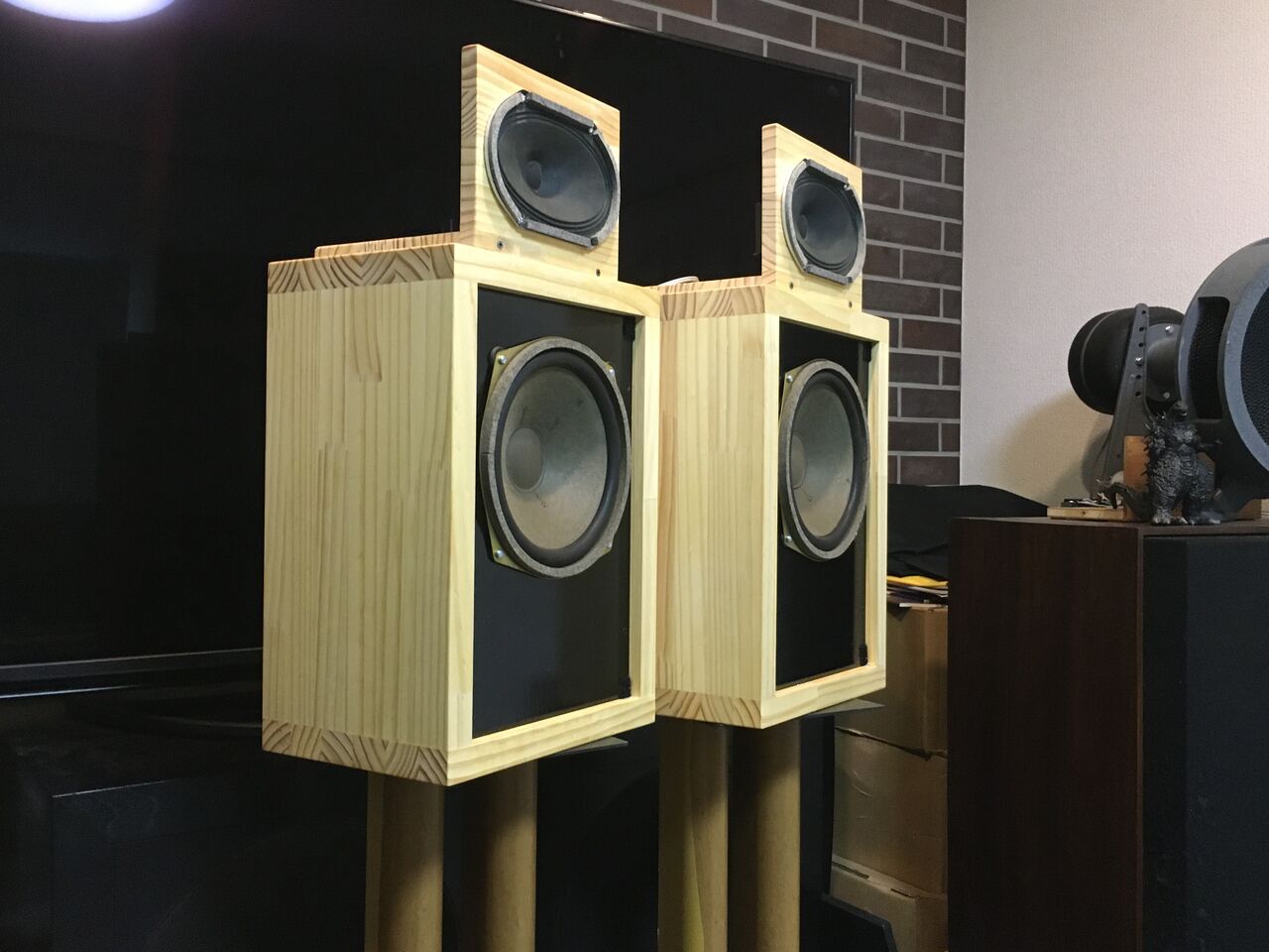 Telefunken ビンテージ20cm口径２Wayシステム 強力低音・最高音質 Yahoo!オークション - 西独Telefunken ビンテージ20cm口径2Way