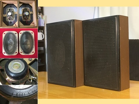 西独 Telefunken ビンテージ せかす 15x21cmフルレンジシステム ペア