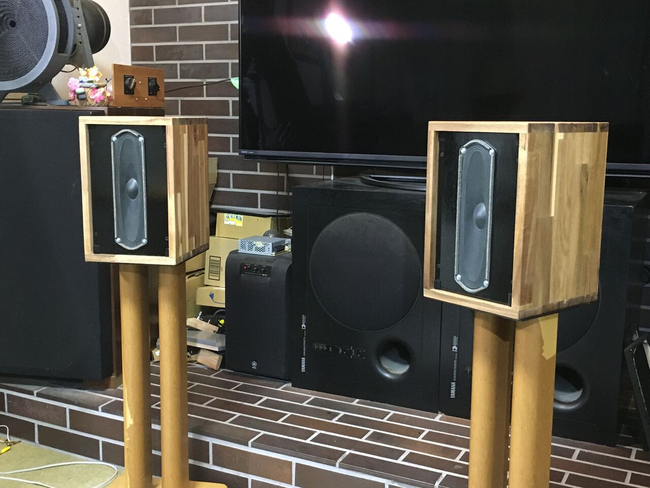 西独 Telefunken ビンテージ70x250㎜超楕円フルレンジスピーカー