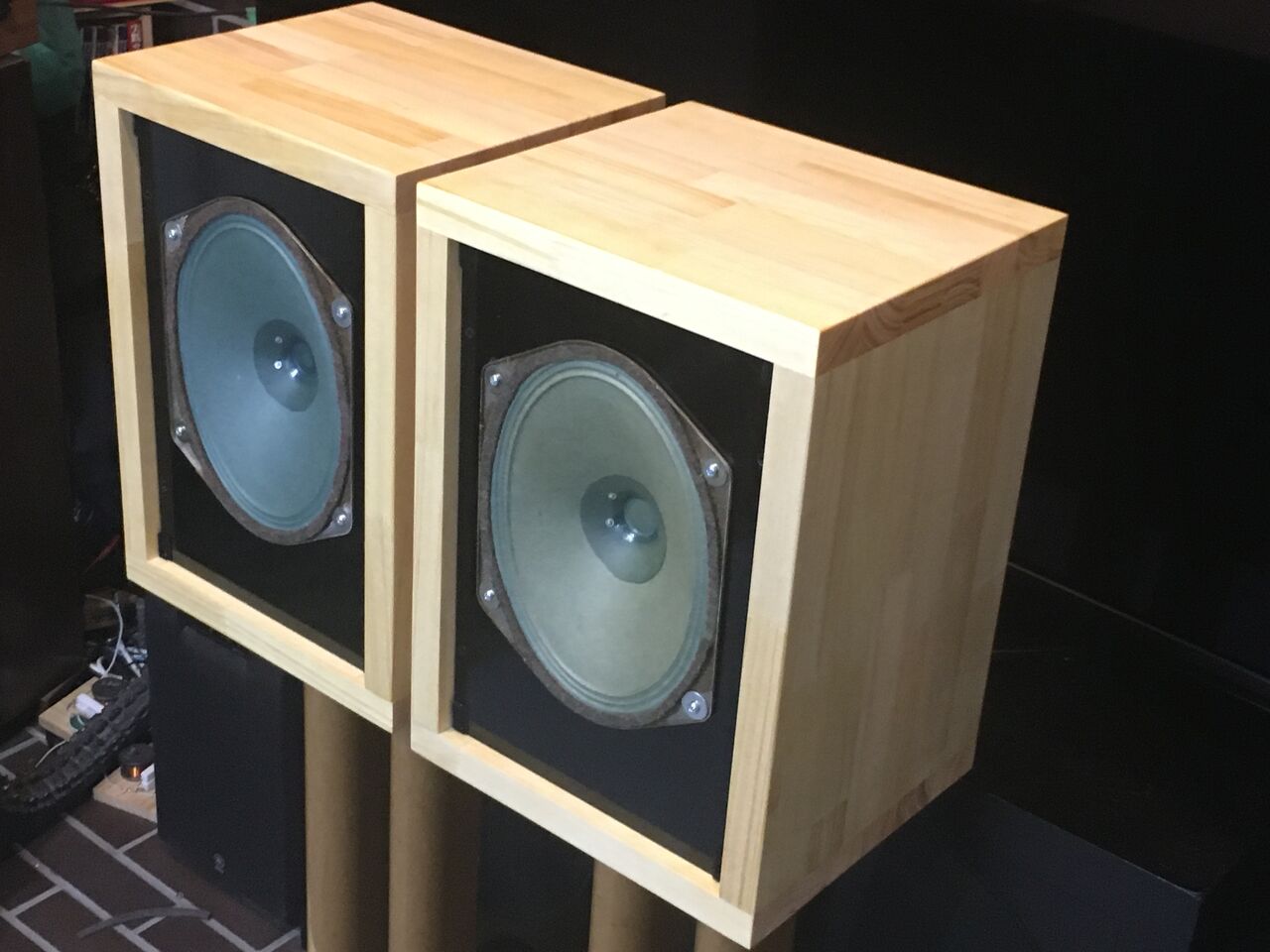 西独 SABAビンテージ18x24cm口径アルニコグリーンコーンシステム ペア 西独 SABAビンテージ傑作18x24cm口径アルニコグリーンコーンシステム