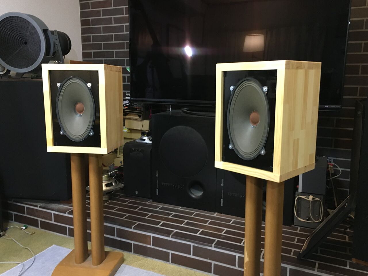 西独Telefunken ビンテージ超大型アルニコフルレンジユニットシステムペア 西独Telefunken ビンテージ超大型アルニコフルレンジユニットシステム