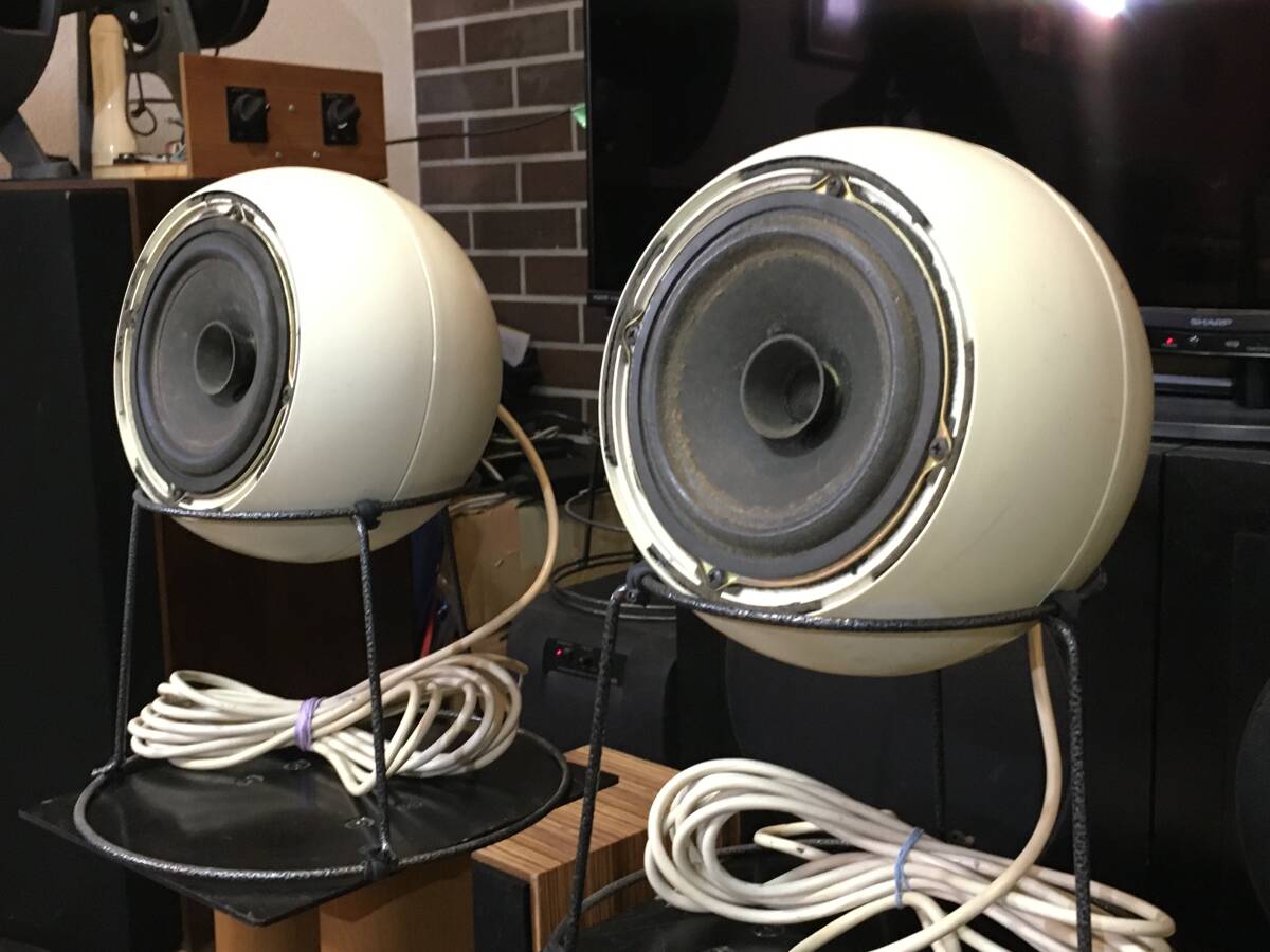 西独Grundig ビンテージ球形スペースエイジデザイン Box 111 完全