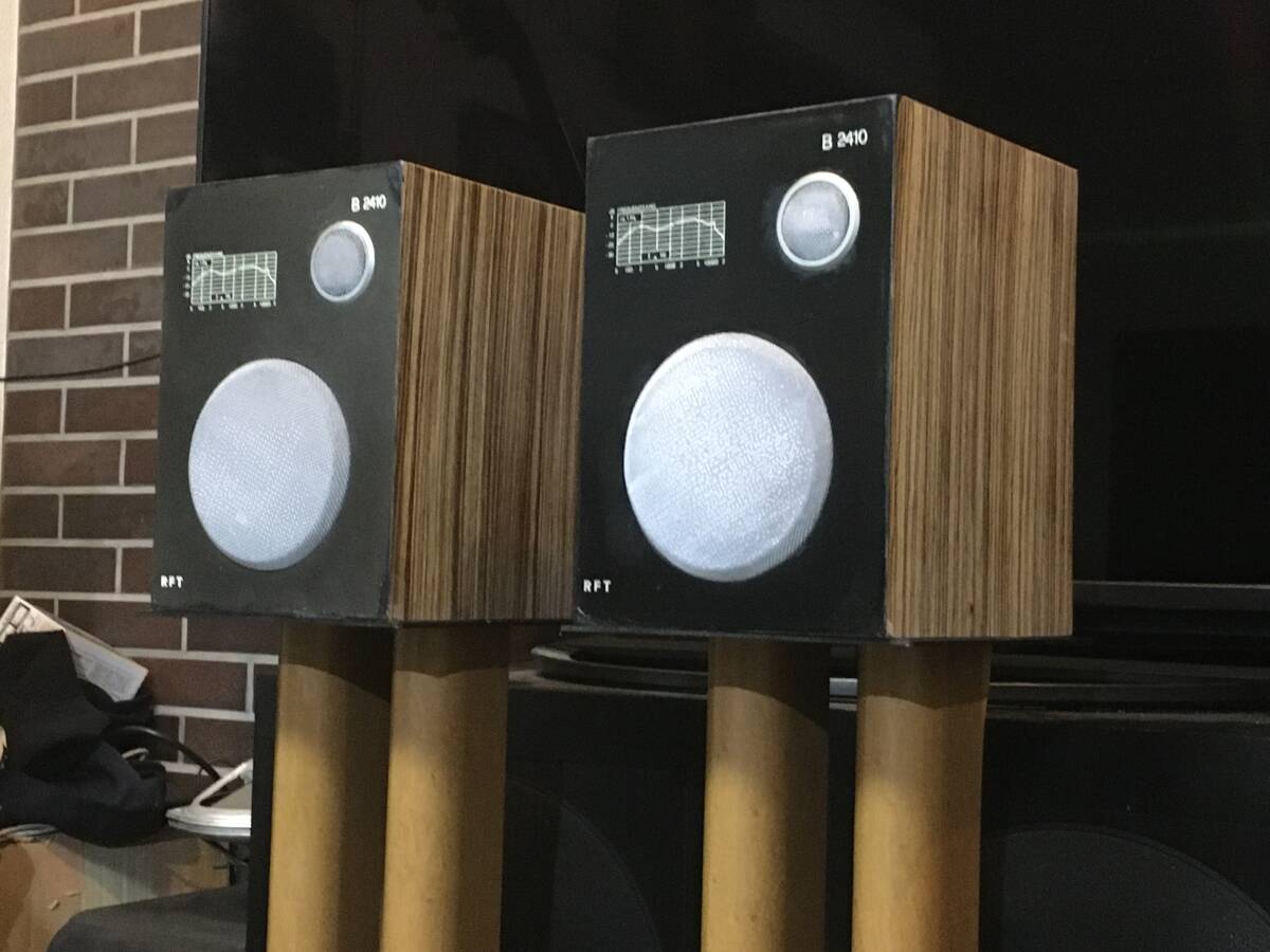 東独RFT ビンテージL2322採用システム B2410 ペア 凄い低音再生
