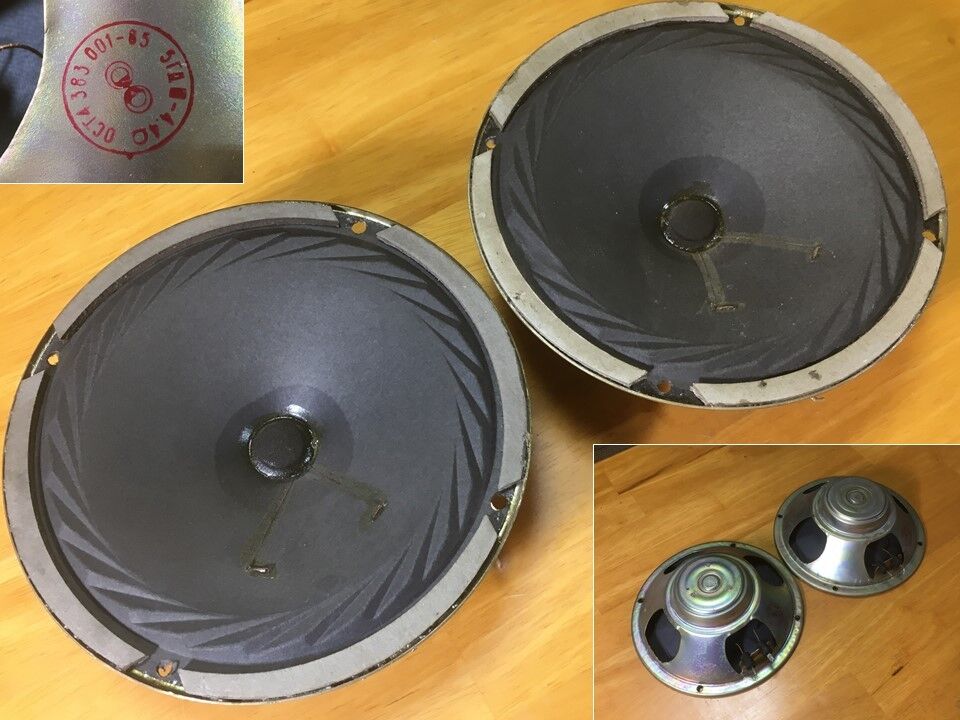 Klangfilm ソ連 16cmフルレンジ 3GD-38E ペア 高音質高能率 スピーカー