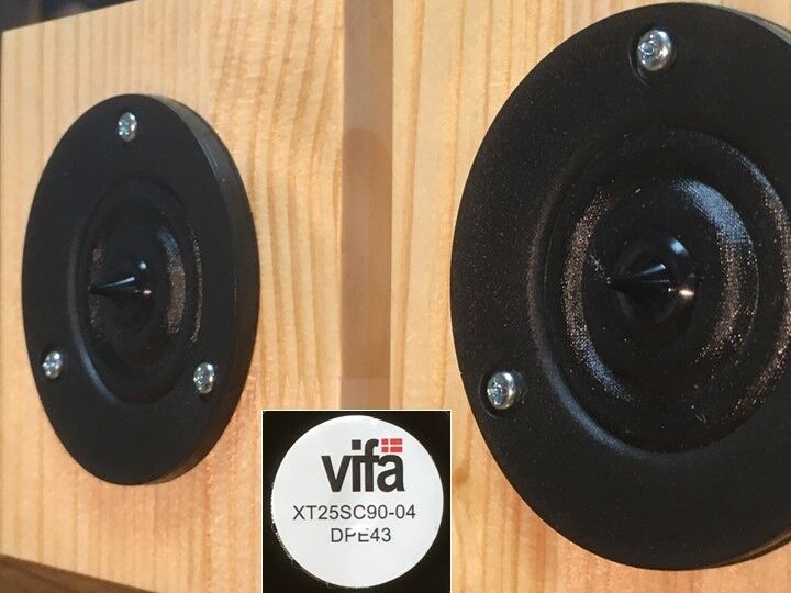 Vifa アドオン ハイエンドツィータ XT25SC90-04 システム ペア