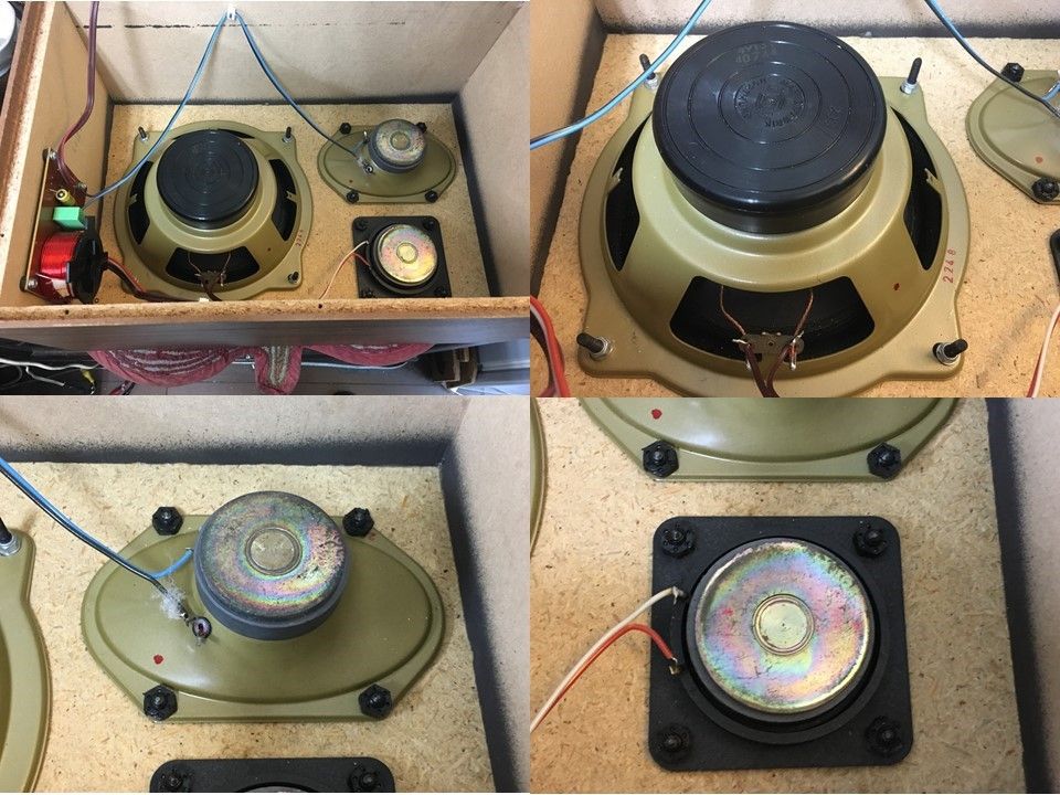 ウルトラレア！ SABA傑作18x24cmフルレンジユニットシステム 弩級箱