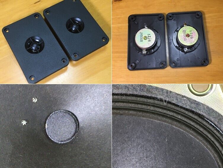 西独SABA ビンテージ 大型フルレンジ＋スーパーTWシステム ペア 目の