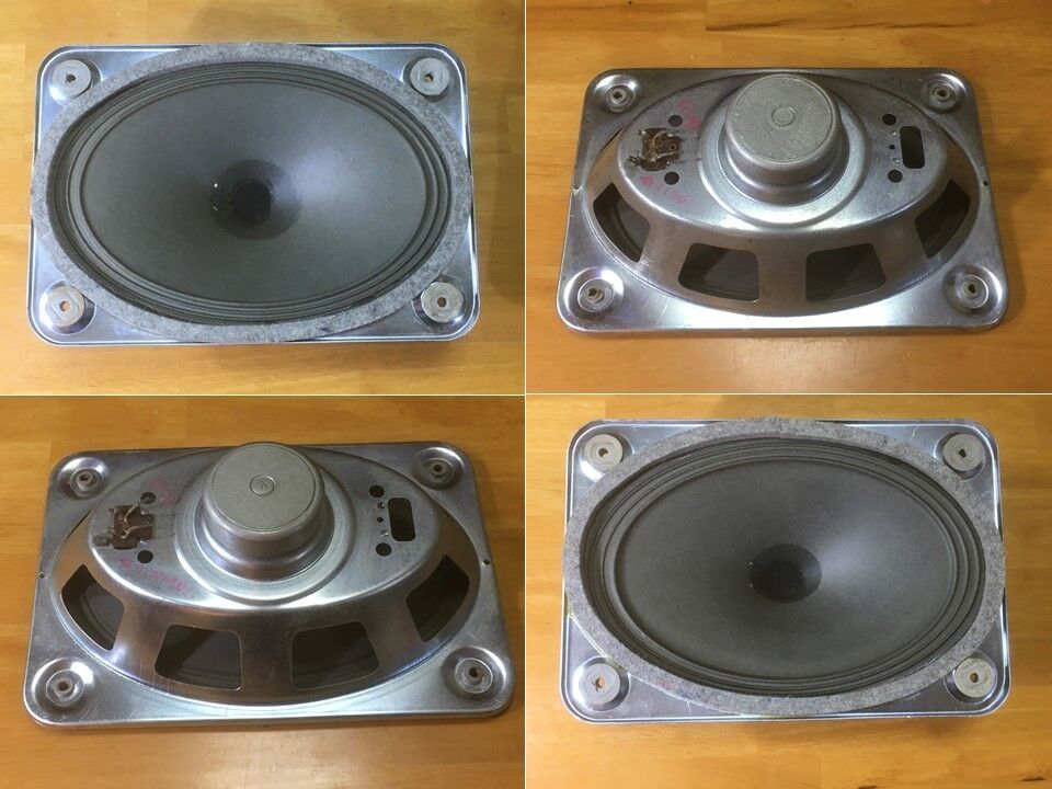 西独Telefunken レア!! 18×26㎝フルレンジ 究極ユニットシステム_ペア