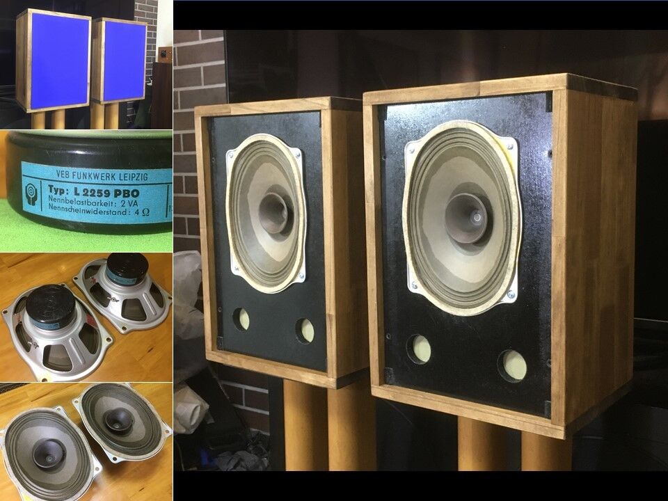 RFTビンテージ L 2258システム ペア 高能率・高速音 音楽ファン向け