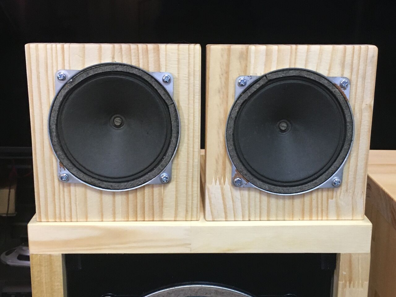 西独Siemens/Klangfilm 6 RUF LSP 28A アドオンツィータ システム ペア