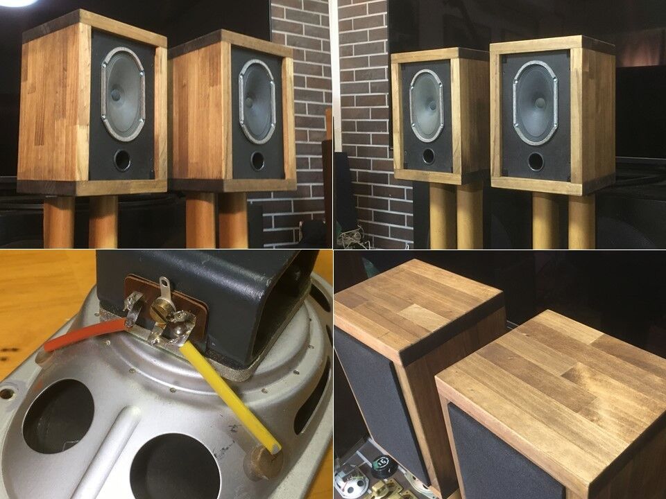 Telefunken 録音モニタースピーカー ペア 高能率・高音質 強力