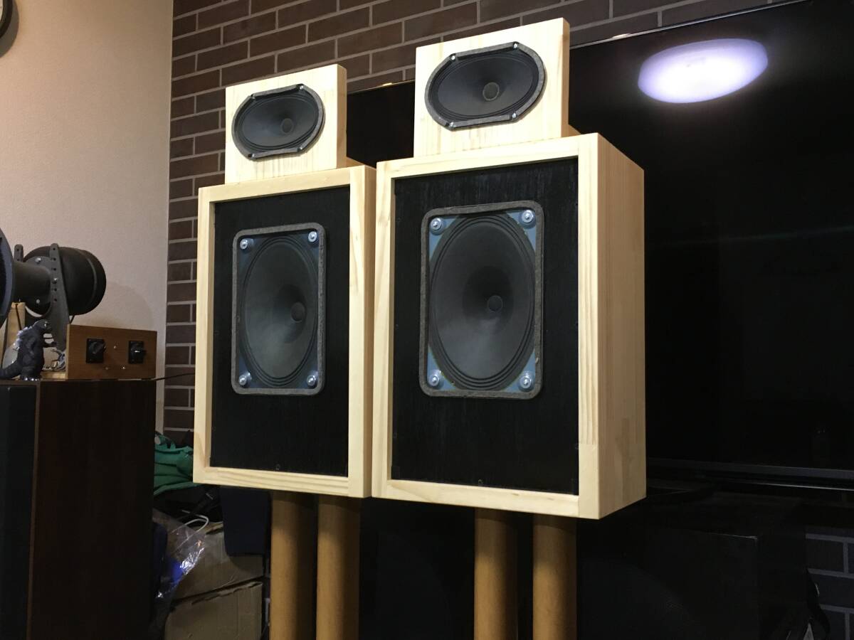 Telefunken/Isophon18×26㎝ アルニコ究極ユニット2Wayシステム_大型箱