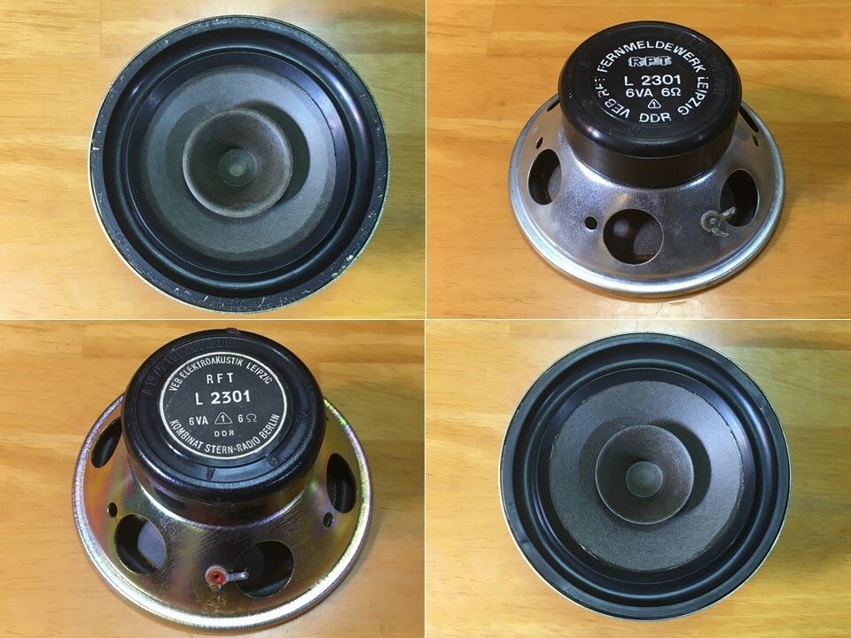 東独RFT ビンテージ L2301 13cm口径傑作フルレンジユニット 東独RFT ビンテージ L2301 13cm口径傑作フルレンジユニット