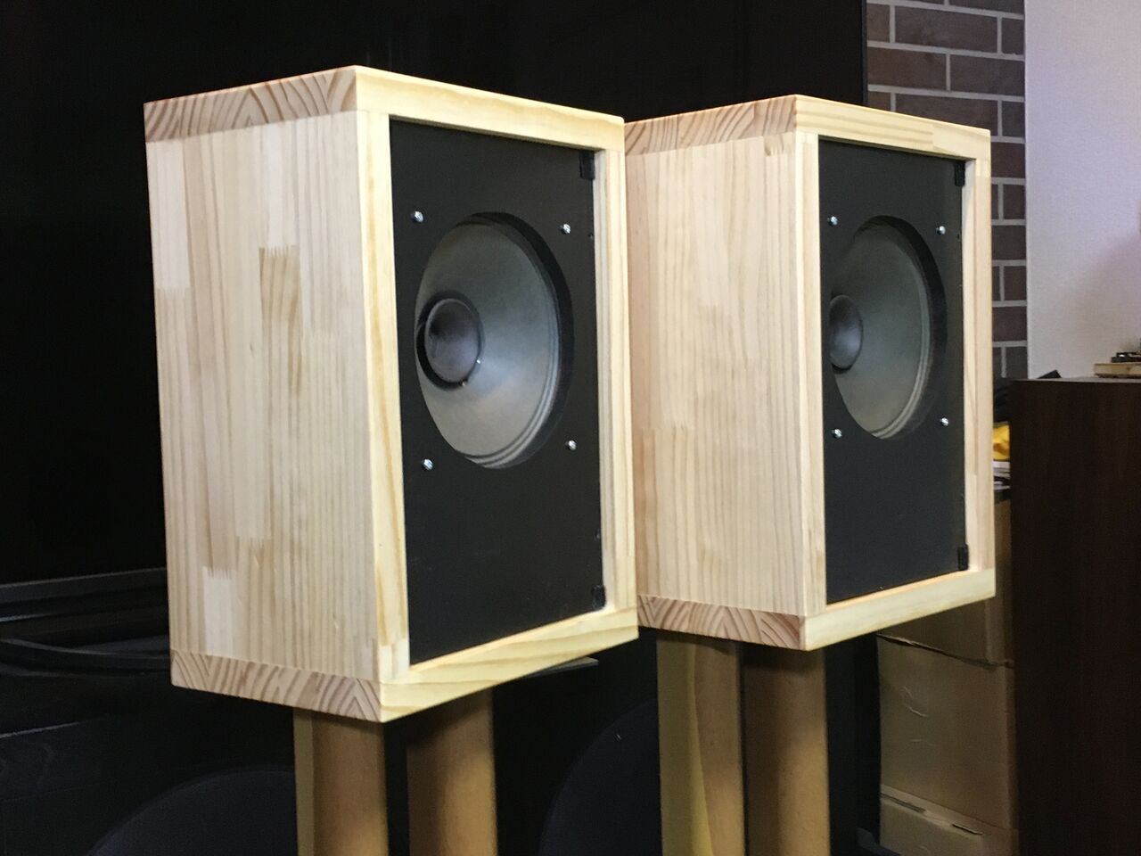 RFT 20㎝フルレンジL2153PBK システム太く逞しい音JAZZ再生に最適 RFT 20㎝フルレンジL2153PBK システム太く逞しい音JAZZ再生に最適