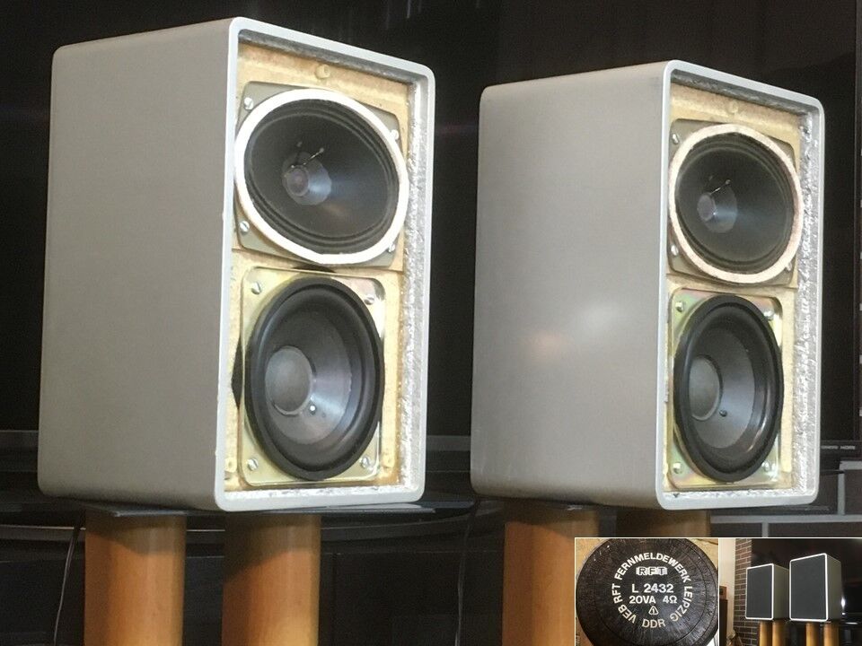 東独 RFT 強力2Way システム CONCERT 2000 調整済品 ペア