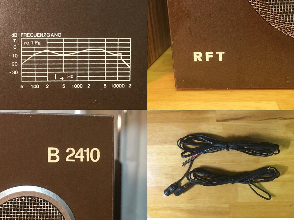 東独RFT 傑作L2322採用ビンテージスピーカーシステム B2410 ペア 東独RFT 傑作L2322採用ビンテージスピーカーシステム B2410 ペア