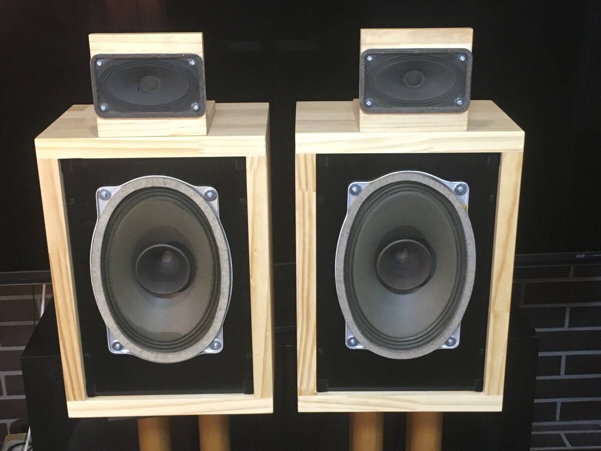 Telefunkenビンテージ総アルニコ2Wayシステム 最高音質・広帯域　ペア 西独Telefunken ビンテージ20cm口径2Wayシステム ペア : 「アトリエ