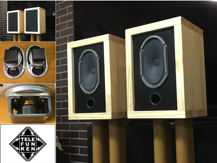 Telefunken 録音モニターペア 高音質 小出力真空管アンプにも最適