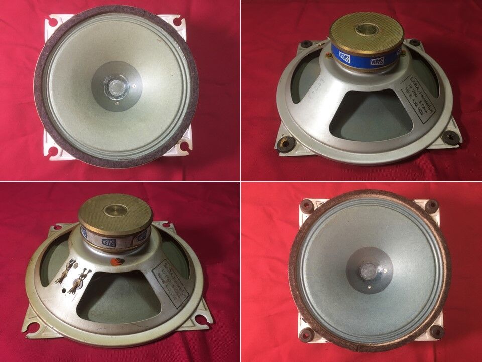 ビンテージユニットを蘇らせる！大傑作SABA Permadyn 20cm口径グリーン