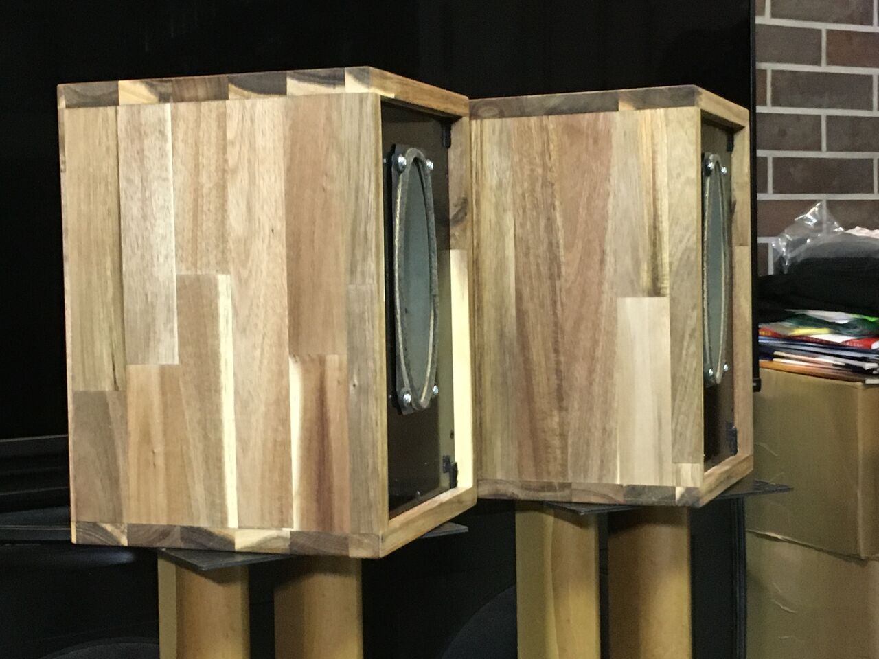 西独 UHER ビンテージ録音モニター用スピーカー システム ペア 西独 UHER ビンテージ録音モニター用スピーカー システム ペア