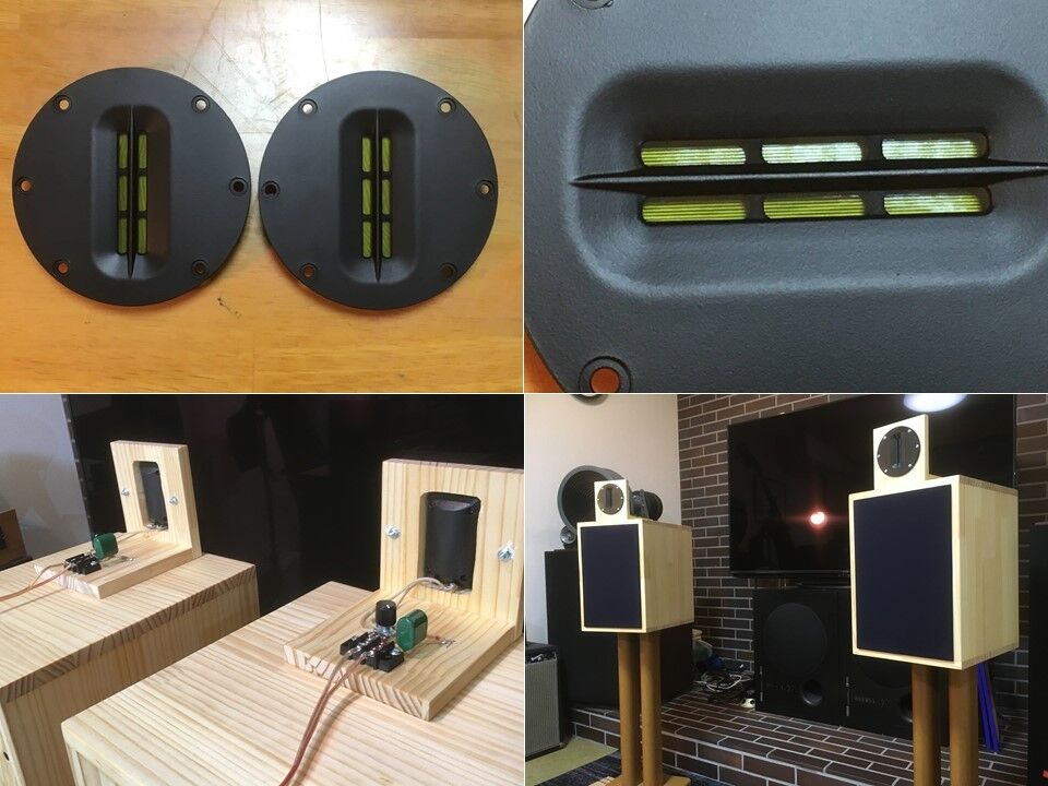 西独Telefunken ビンテージアルニコ PT-203C + リボンTWシステム ペア
