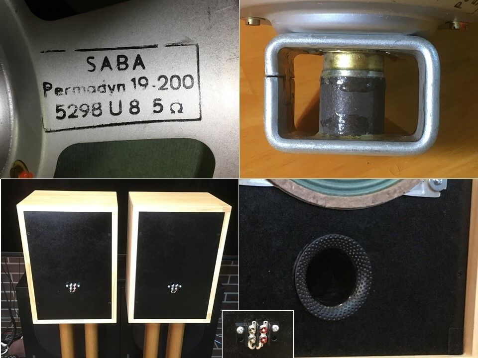 西独SABA_アルニコ名器 20cm口径グリーンコーンPermadyn_ 西独SABA_アルニコ名器 20cm口径グリーンコーンPermadyn_
