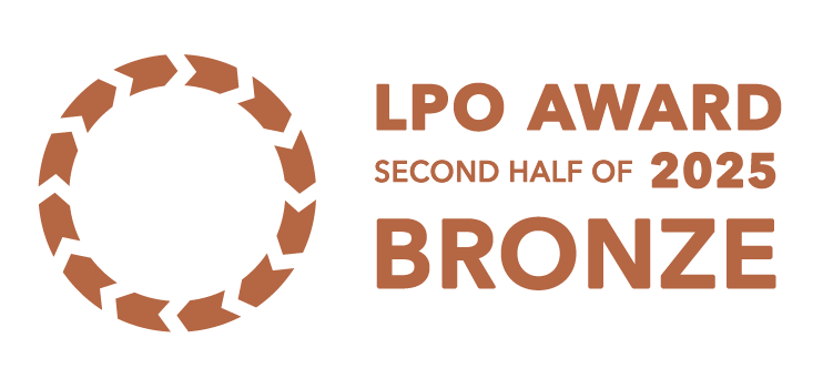 LPO AWARD SECOND HALF OF 2025「BRONZE」