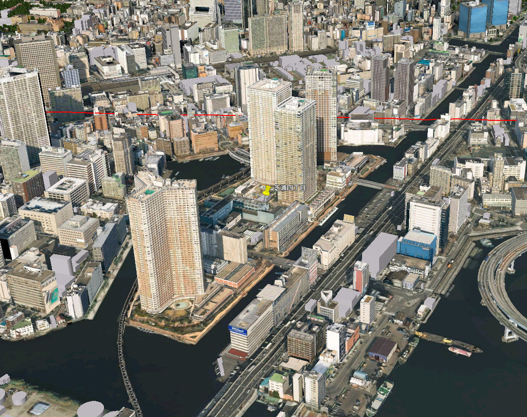 東京地盤ノートタワーマンションの建つ街 (5)ー芝浦4丁目