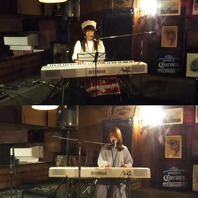永華ちゃん&かな。リハーサル