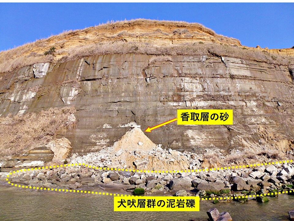 銚子ジオ散歩(447)渚の転石 : CHOUSI GEOSANPO