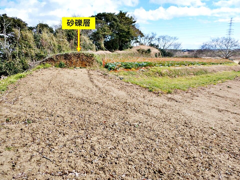 銚子ジオ散歩(481)高田川付近の残丘②遺跡 : CHOUSI GEOSANPO