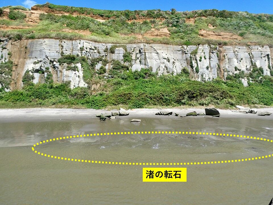 銚子ジオ散歩(447)渚の転石 : CHOUSI GEOSANPO