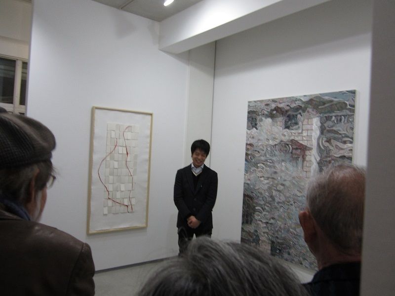人気作家　長谷川勢津子　抽象画 長谷川勢津子さん と 小田宏子さん – 潮風と暮らす