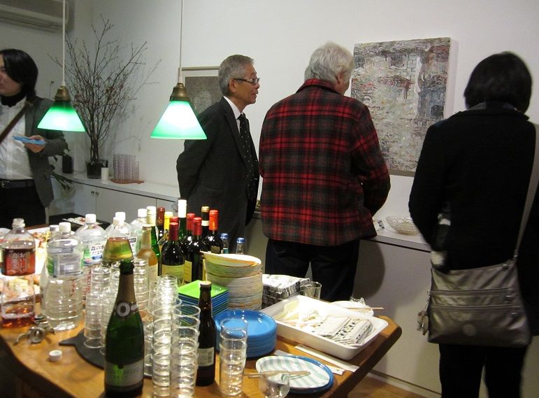 A・ZONEで 長谷川勢津子・長原勲展 : 月吠だより