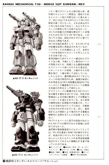 Hguc ガンキャノン２製作記 その２ 北の国からまったりと