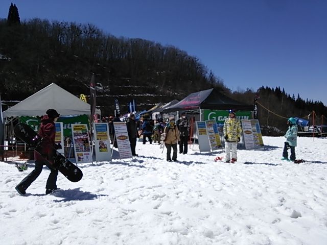 ホワイトピアたかす モリスポ試乗会 太陽と吹雪