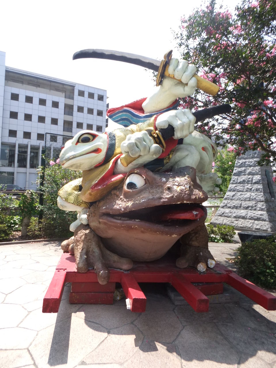 長野県 松本市 縄手通りのカエルたち 1 : カエル好きの大磯生活