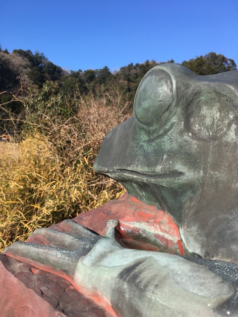 千葉県 君津 しもかわ橋のカエル カエル好きの大磯生活