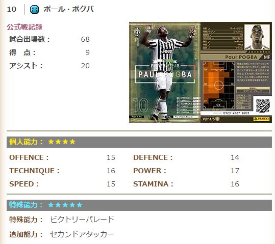 16年11月日 たまにプレイする人のwccfメモと使用感