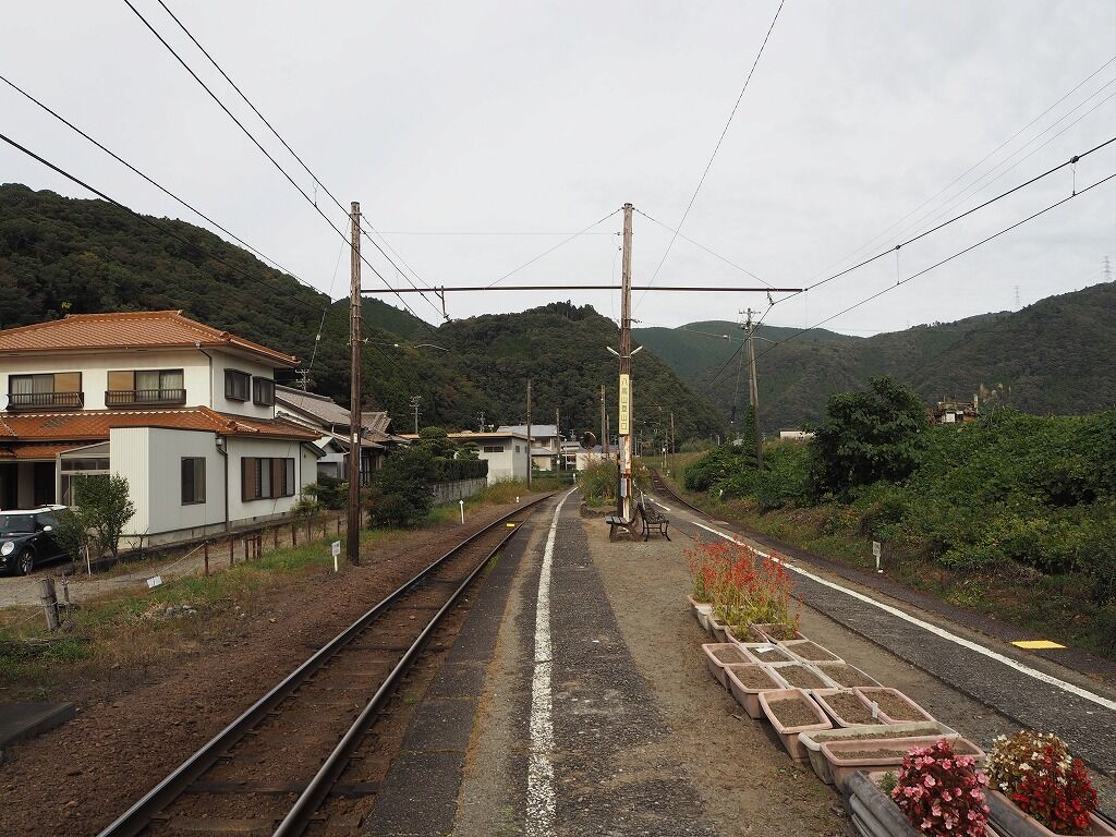 静岡 大井川鉄道 福用駅（ふくようえき）の東急車両 旅人curiosity