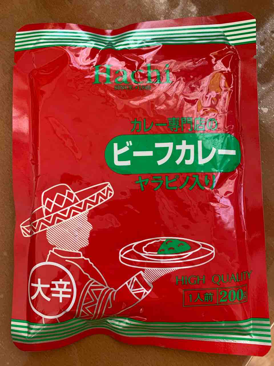 レトルトカレー ハチのビーフカレー ヤラピノ入り 旅人curiosity レトルトカレー ハチのビーフカレー ヤラピノ入り 旅人curiosity