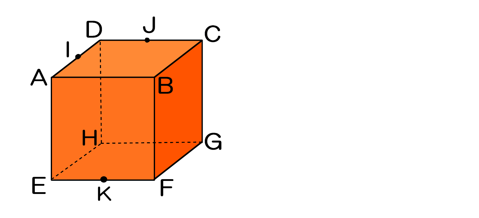 立方体の切断面 ３つのポイントを使えば 切り口の図形が分かる バカでもわかる 中学数学
