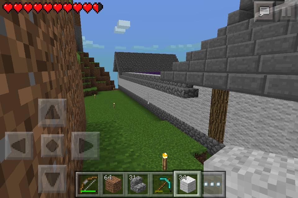弓道場をつくる Minecrafterによるマイクラpe日記 弓道場をつくる Minecrafterによるマイクラpe日記