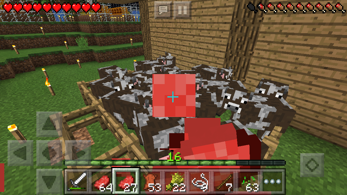 家の中に図書室を作る Minecrafterによるマイクラpe日記